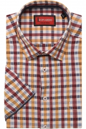 LeonardobyJupiterCasualOverhemdKortemouworanje