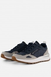 SkechersFurySneakersblauwTextiel