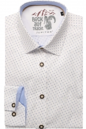 JupiterTraditioneeloverhemdwitMotief