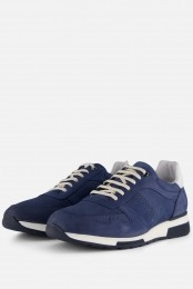 VanLierPositanoSneakersblauwNubuck