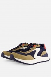 SkechersFuryLaceLowSneakersblauwSuede