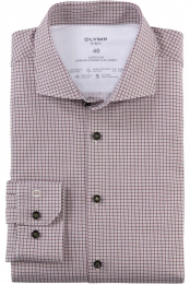 OLYMPNoSix24SevenJerseyshirtdonkerroodBedrukt