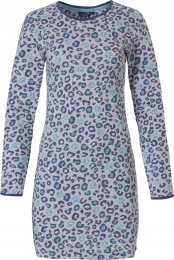 BlauwpanterprintnachthemdRebelle
