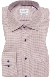 ETERNAOverhemdbeigeGestructureerd