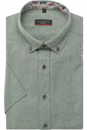 ETERNALinnenOverhemdgroenEffen