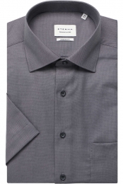 ETERNAOverhemdKortemouwgrijs