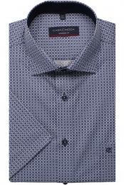 CasaModaOverhemdKortemouwblauw