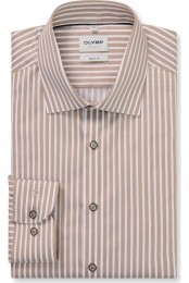 OLYMPLevelFiveOverhemdnogaGestreept