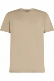 TommyHilfigerT-ShirtrondehalsbruinEffen