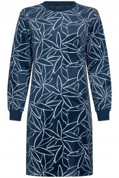 MarineblauwfleecenachthemdPastunette