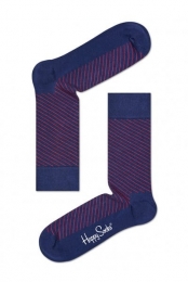 HappySocksDiagonalStripeSokkenBlauw