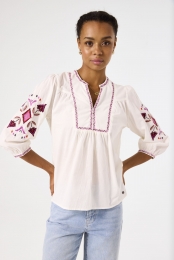 Gebrokenwitteblouse