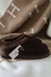 OOGGevoerdeLoafersMokka