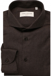 JohnMillerOverhemddonkerbruinEffen