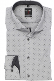 OLYMPLevelFiveOverhemdML6vanaf68CMgrijszwart