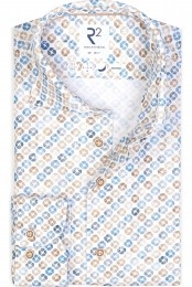 R2AmsterdamJerseyshirtbeigeBedrukt