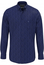 Fynch-HattonOverhemdBlauwenevelBloemen