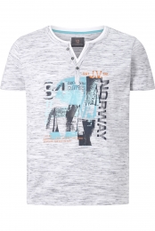 JanVanderstormT-ShirtgrijsPrint