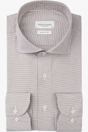 ProfuomoOverhemdbruinEffen