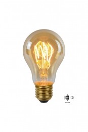 LucideA60TWILIGHTSENSOR-Filamentlamp-6cm-LED-E27-1x4W2200K-Dagnachtsensor-Amber