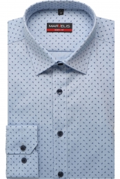 MarvelisOverhemdML6vanaf68CMblauw