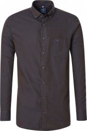 RedmondCasualFlanellenOverhemdbruinEffen