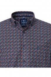 RedmondCasualOverhemdroodBedrukt