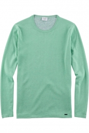 OLYMPLevelFiveCasualTruirondehalslichtgroenEffen