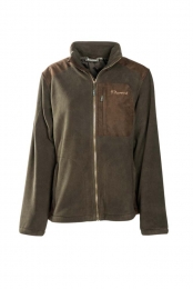 PinewoodDamesfleecejackWildmarkMembranbruinMaatXL