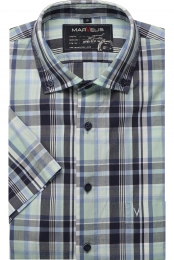 MarvelisCasualOverhemdKortemouwgroen