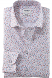 OLYMPLevelFiveOverhemdkoraalBedrukt