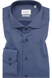 ETERNAOverhemdveelkleurigGestructureerd