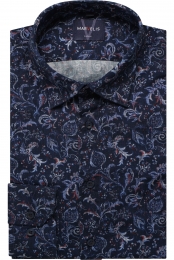 MarvelisCasualOverhemdmarineBedrukt