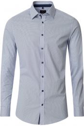 VentiOverhemdblauwBedrukt