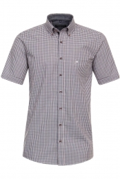 CasaModaCasualOverhemdKortemouwrood