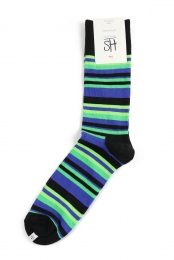 HappySocksStripeSokken-BlauwGroen