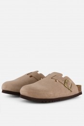 SchollFaeClogSlippersbeigeSuede