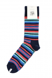 HappySocksStripesokken-blauwrood