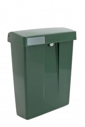 IntersteelSummuswandbrievenbuskunststof-groenRAL6009