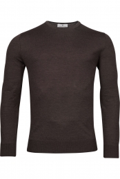 ThomasMaineTruirondehalsdonkerbruinEffen