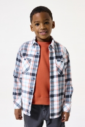 Geruiteflanellenoverhemd