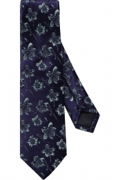 OLYMPSIGNATUREStropdasblauwBloemen