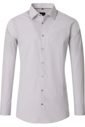 VentiOverhemdbeigeBedrukt