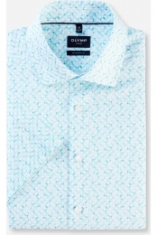 OLYMPLuxorOverhemdKortemouwmunt