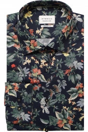 ETERNAOverhemdmarineBedrukt