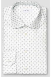 ETONOverhemdblauwMotief