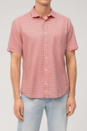 OLYMPCasualOverhemdKortemouwrood