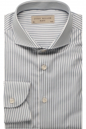 JohnMillerLinnenOverhemdblauwEffen