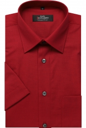 LeonardobyJupiterOverhemdKortemouwrood