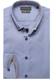 JupiterOverhemdlichtblauwGestreept